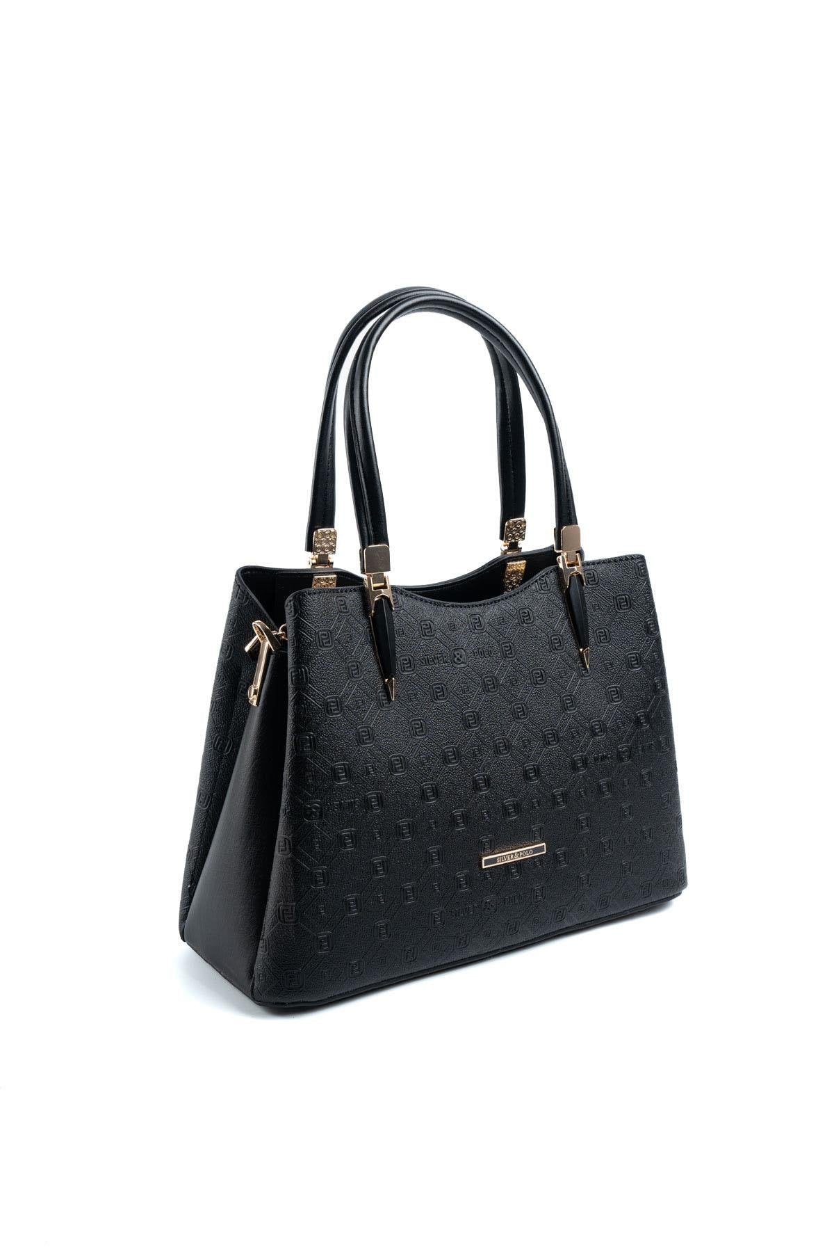 Silver & Polo Siyah SP1205 Kadın El Çantası