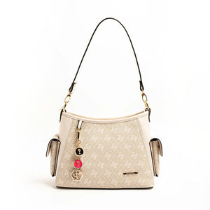 Silver & Polo Taş - Kemik SP1183 Kadın Omuz Çantası