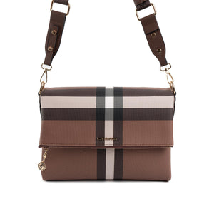 Silver & Polo Koyu Kahve SP963 Kadın Çapraz Çanta