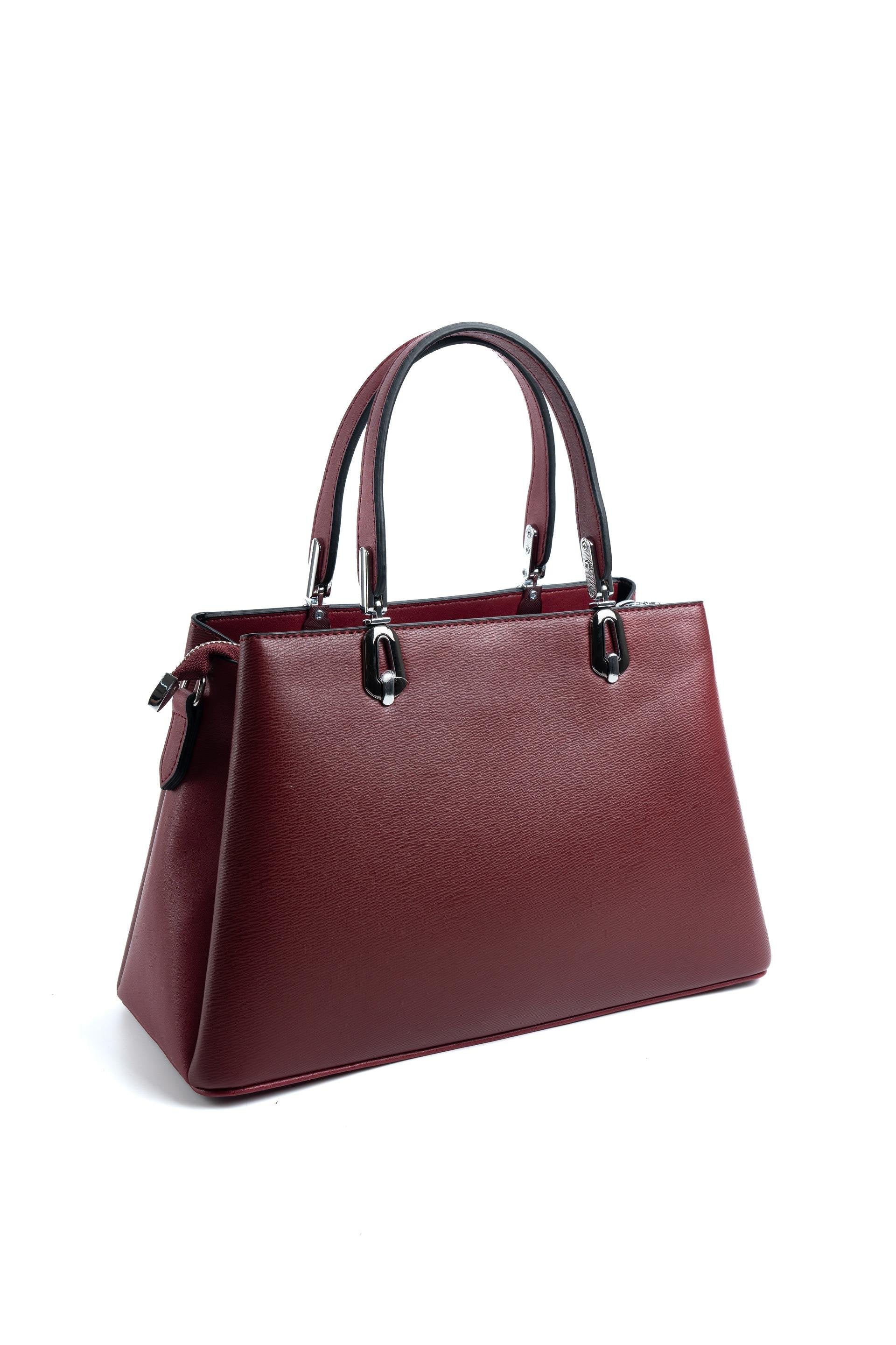 Silver & Polo Bordo SP1253 Kadın El Çantası