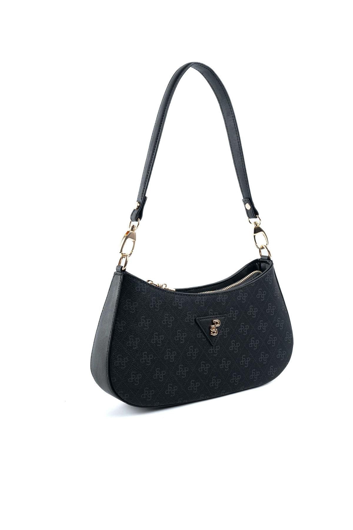 Silver & Polo Siyah SP1251 Kadın Omuz Çantası