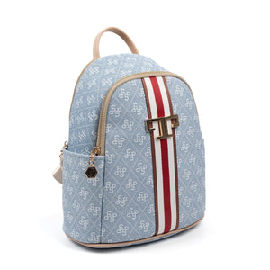 Silver & Polo Mavi - Ten SP1161 Kadın Sırt Çantası