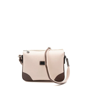 Silver & Polo Bej - Kahve SP784 Kadın Çapraz Çanta