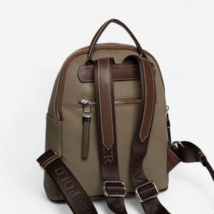 Silver & Polo SP901 Kadın Sırt Çantası Petek L.Haki-Kahve