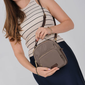 Silver & Polo SP1220 Kadın Çapraz Çanta Kum-Kahve