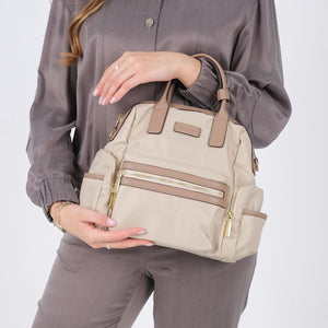 Silver & Polo SP1211 Kadın Sırt Çantası Bej-Kum