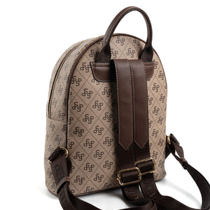 Silver & Polo Koyu Bej - Kahve SP1062 Kadın Sırt Çantası