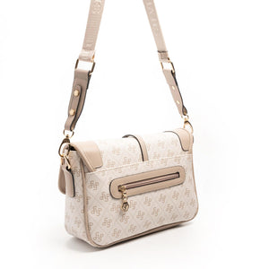 Silver & Polo Bej - Kum SP1182 Kadın Çapraz Çanta