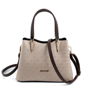 Silver & Polo Nut - Kahve SP1205 Kadın El Çantası