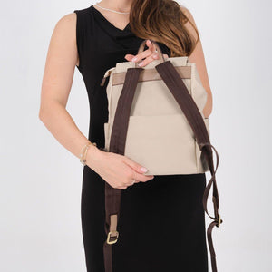 Silver & Polo SP1210 Kadın Sırt Çantası Bej-Kum