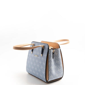 Silver & Polo Mavi - Ten SP1136 Kadın El Çantası