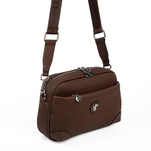 Silver & Polo SP1094 Kadın Çapraz Çanta Petek Kahve
