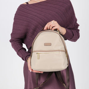 Silver & Polo SP1212 Kadın Sırt Çantası Bej-Kum