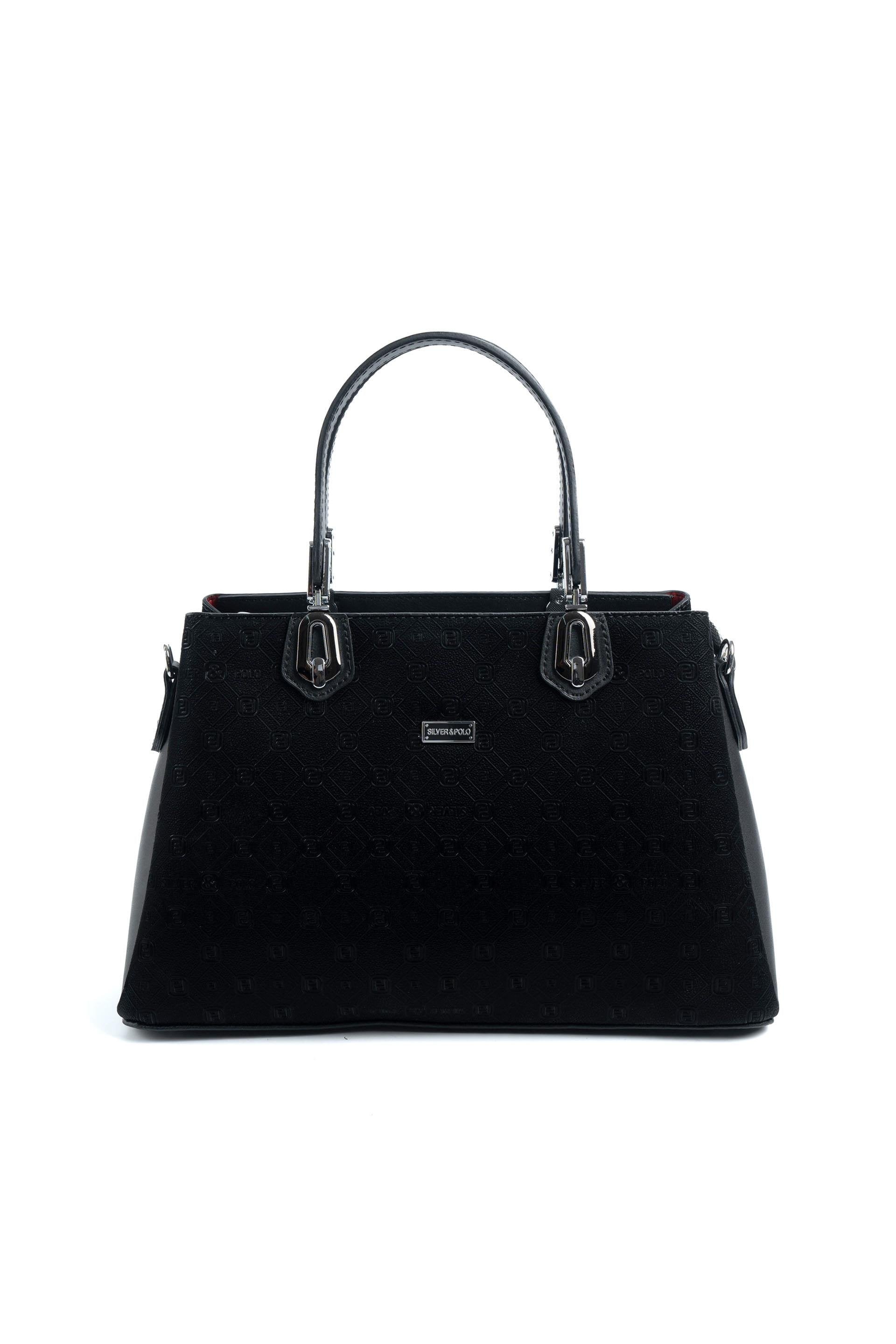 Silver & Polo Siyah SP1253 Kadın El Çantası