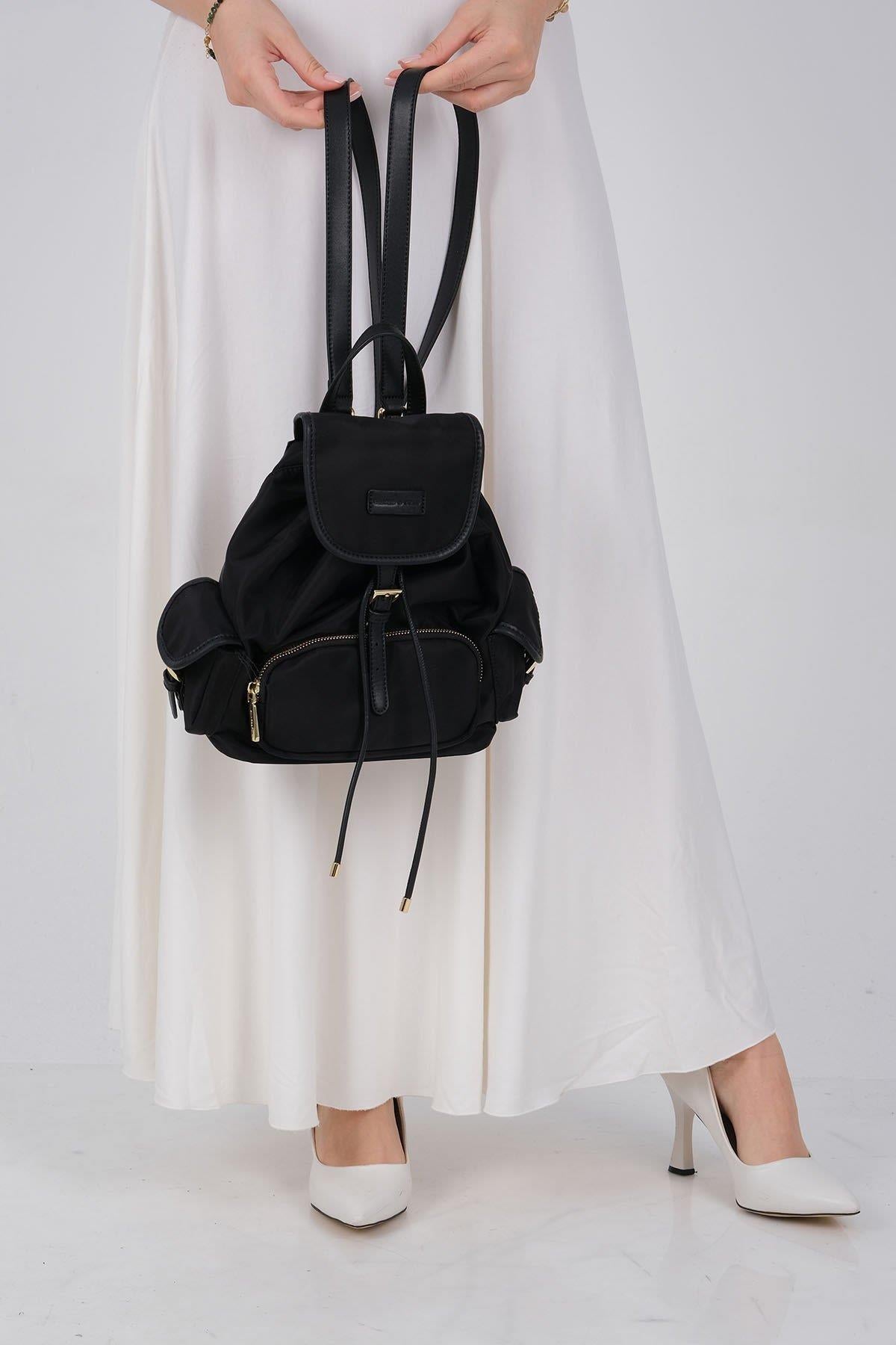 Silver & Polo SP1207 Kadın Sırt Çantası Siyah