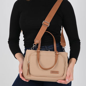 Silver & Polo SP1227 Kadın Omuz Çantası Nut-Taba