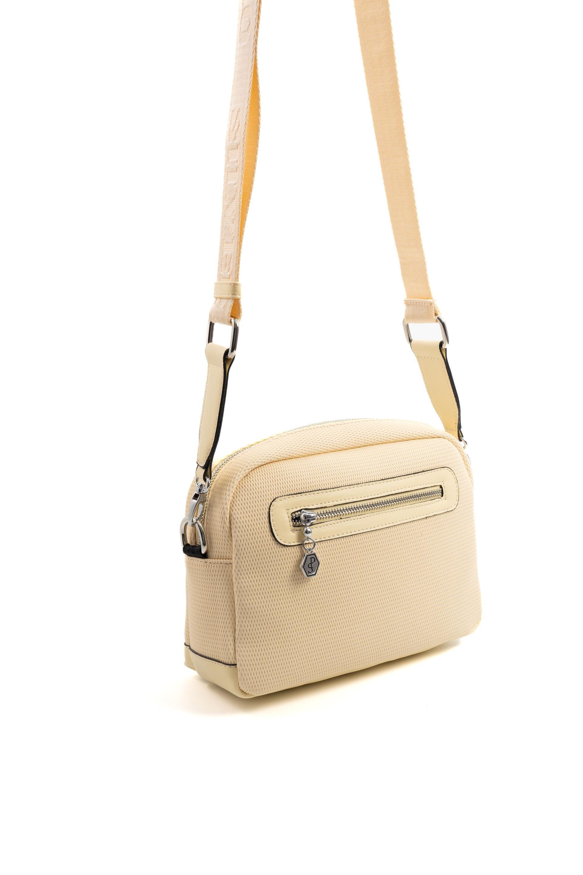 Silver & Polo Sarı SP1201 Kadın Çapraz Çanta