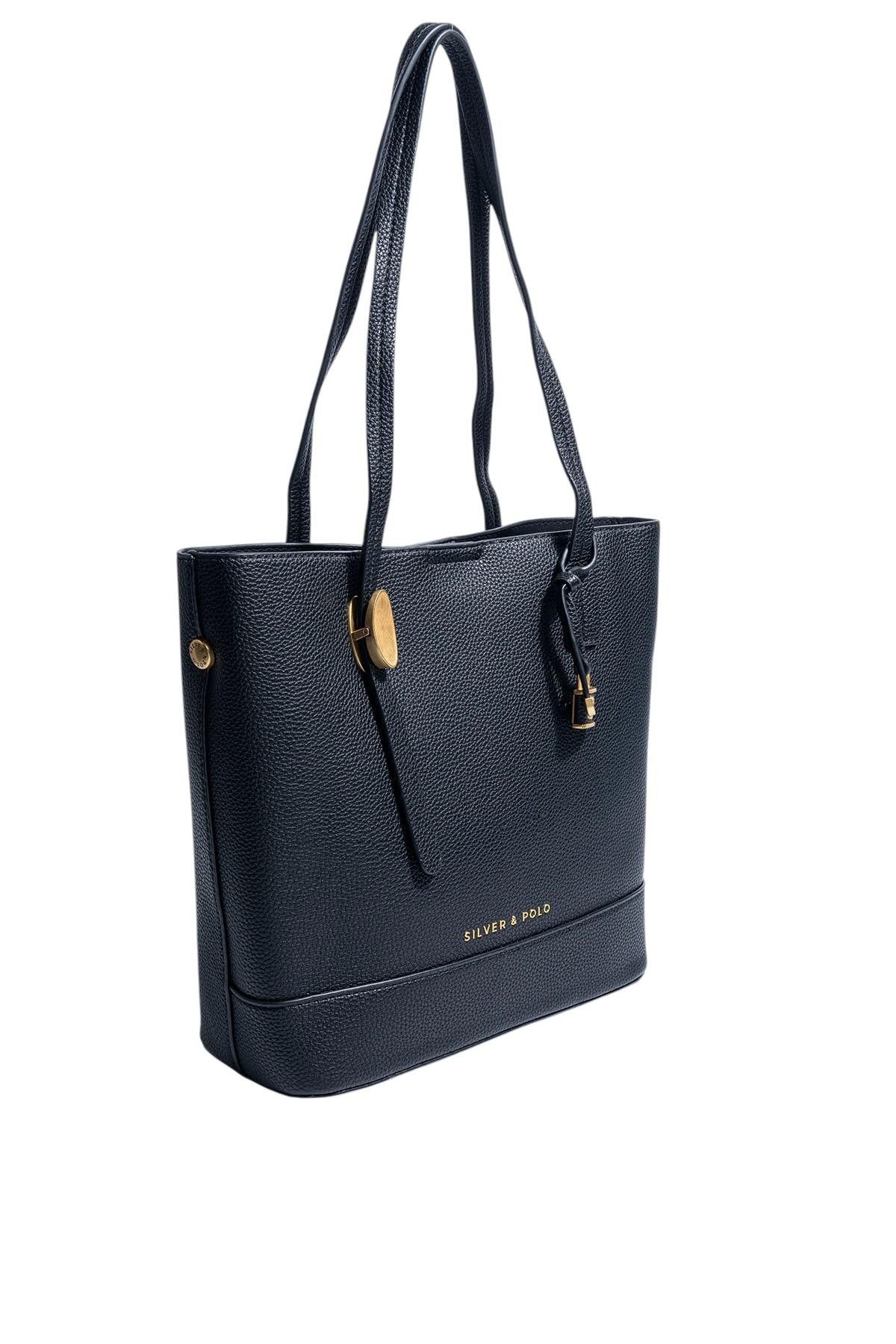 Silver & Polo SP1243 Kadın Omuz Çantası Siyah