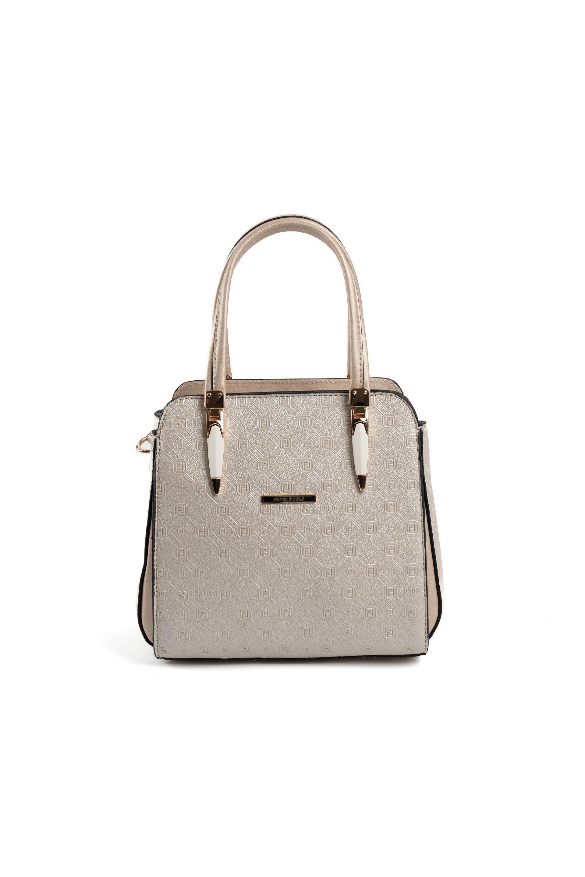 Silver & Polo Bej SP1136 Kadın El Çantası