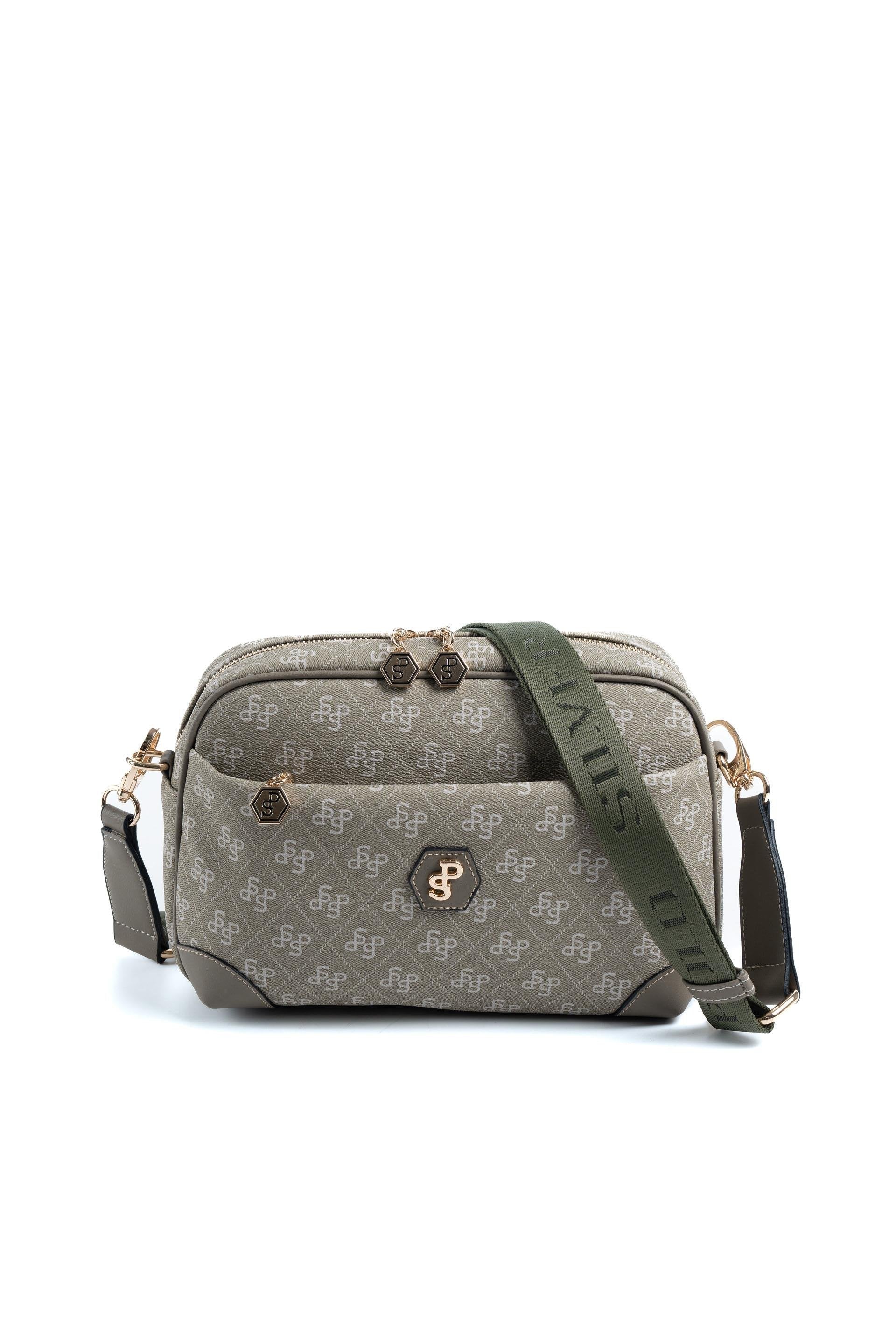 Silver & Polo Yeşil SP1094 Kadın Çapraz Çanta