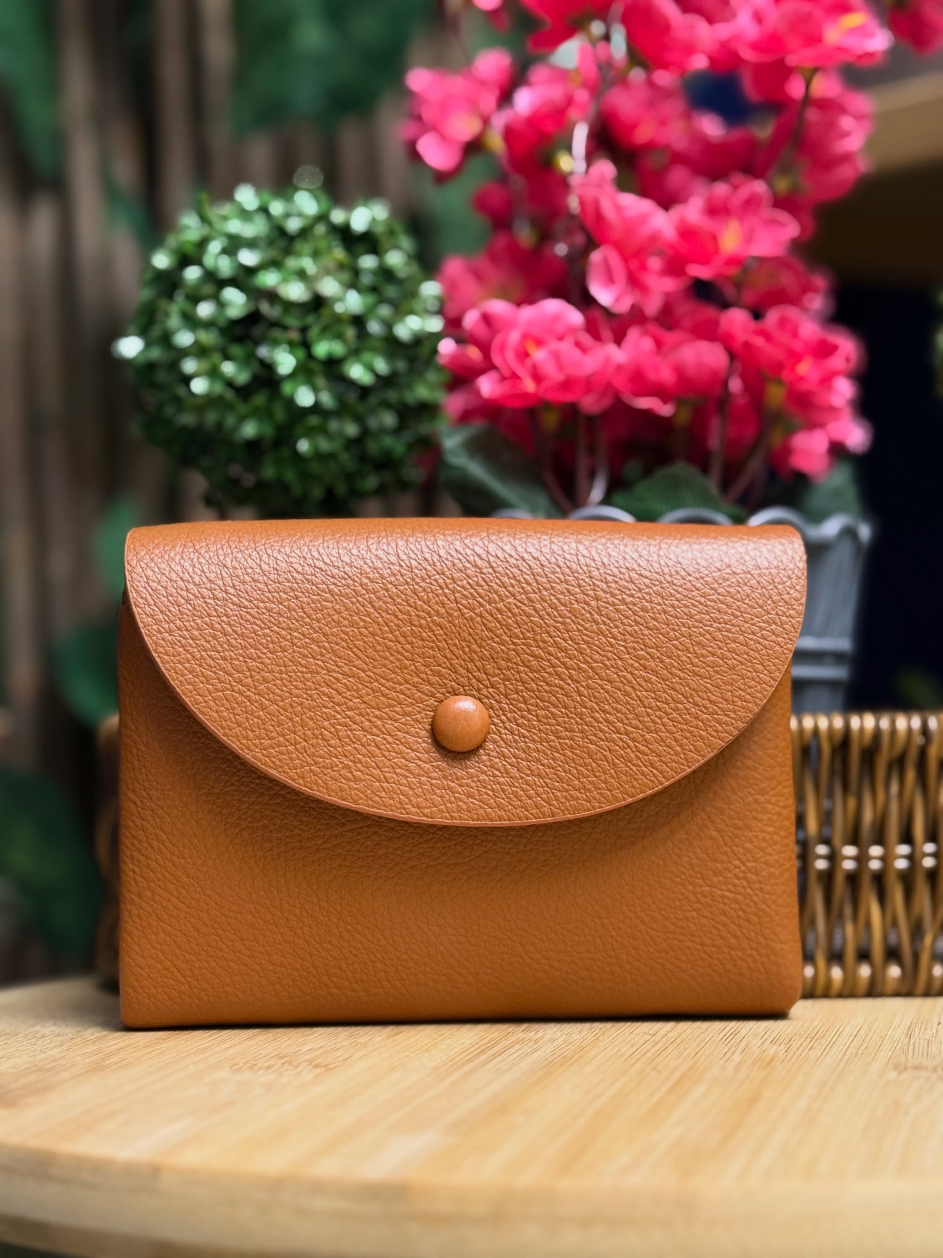 Nas Bag Taba Yumuşak Dokulu Küçük Boy Kadın Cüzdanı - icz012