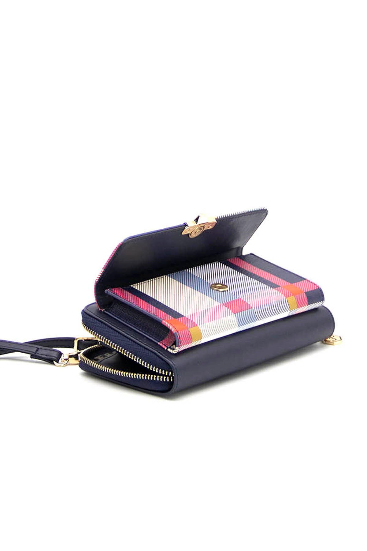 Silver & Polo Laci - Laci SP921 Kadın Askılı Cüzdanlı Telefon Çantası