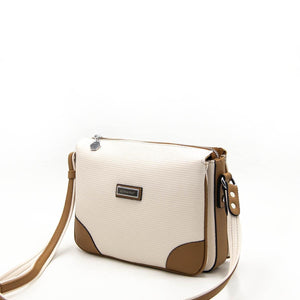 Silver & Polo Bej - A.Taba SP784 Kadın Çapraz Çanta