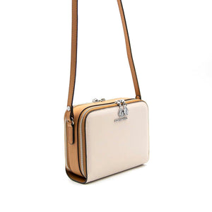 Silver & Polo Bej - A.Taba SP888 Kadın Çapraz Çanta