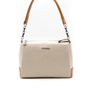 Silver & Polo Bej - A.Taba SP910 Kadın Çapraz Çanta