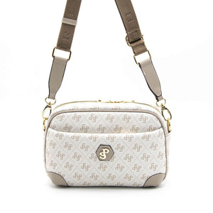 Silver & Polo Bej - Kum SP1094 Kadın Çapraz Çanta