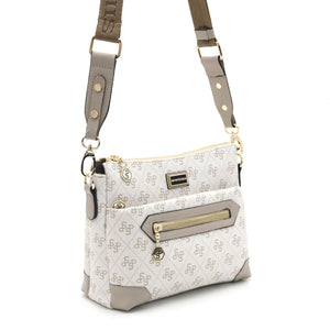 Silver & Polo Bej - Kum SP1110 Kadın Çapraz Çanta
