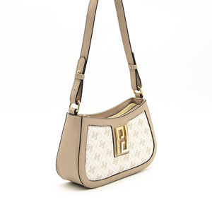 Silver & Polo Bej - Kum SP1132 Kadın Çapraz Çanta