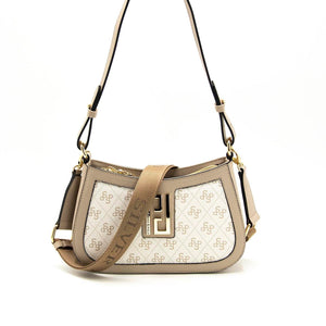 Silver & Polo Bej - Kum SP1132 Kadın Çapraz Çanta