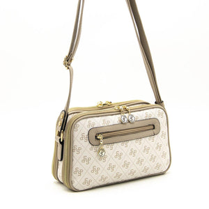 Silver & Polo Bej - Kum SP899 Kadın Çapraz Çanta