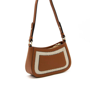 Silver & Polo Bej - Taba SP1132 Kadın Çapraz Çanta