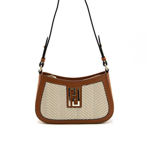 Silver & Polo Bej - Taba SP1132 Kadın Çapraz Çanta