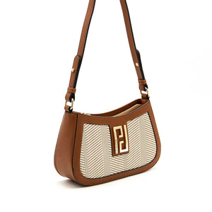 Silver & Polo Bej - Taba SP1132 Kadın Çapraz Çanta