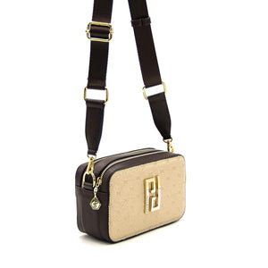 Silver & Polo Nut - Kahve SP1078 Kadın Çapraz Çanta