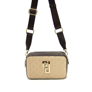 Silver & Polo Nut - Kahve SP1078 Kadın Çapraz Çanta