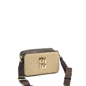 Silver & Polo Nut - Kahve SP1078 Kadın Çapraz Çanta