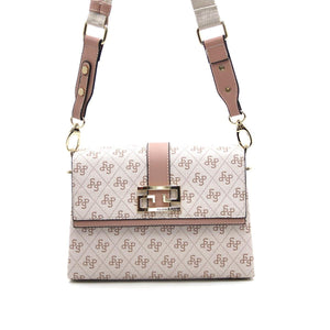 Silver & Polo Pembe - Somon SP1009 Kadın Çapraz Çanta