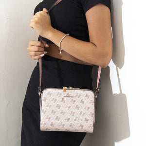 Silver & Polo Pembe - Somon SP888 Kadın Çapraz Çanta