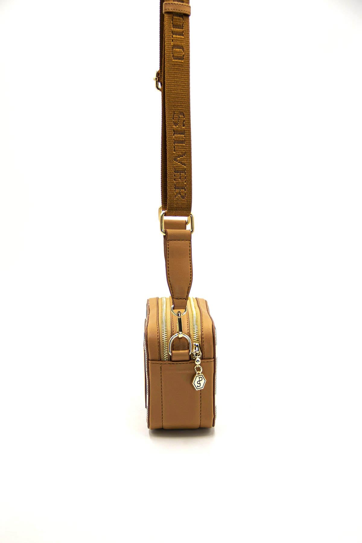 Silver & Polo Siyah - A.Taba SP1078 Kadın Çapraz Çanta