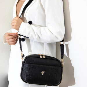 Silver & Polo Siyah - Siyah SP1094 Kadın Çapraz Çanta