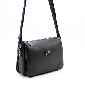 Silver & Polo Siyah - Siyah SP784 Kadın Çapraz Çanta