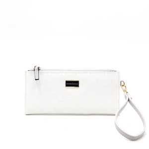Silver & Polo Beyaz - A.gri SP1046 Kadın Cüzdan & Kartlık