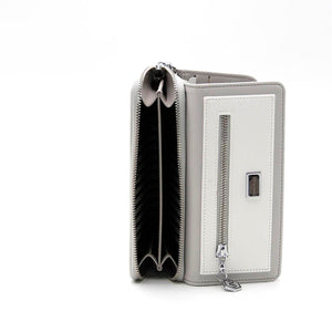 Silver & Polo Beyaz - A.gri SP846 Kadın Cüzdan & Kartlık