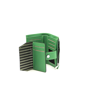 Silver & Polo Yeşil SP1107 Kadın Cüzdan & Kartlık