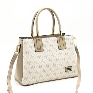 Silver & Polo Bej - Kum SP1000 Kadın El Çantası