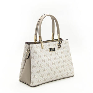 Silver & Polo Bej - Kum SP1098 Kadın El Çantası